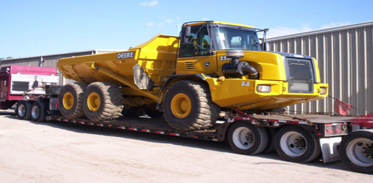 Heavy Equipment shipping