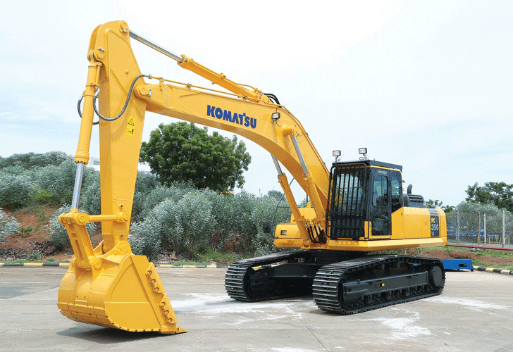 komatsu track excavator for sale