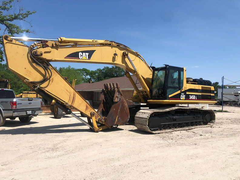 used cat 345bl track excavator for sale