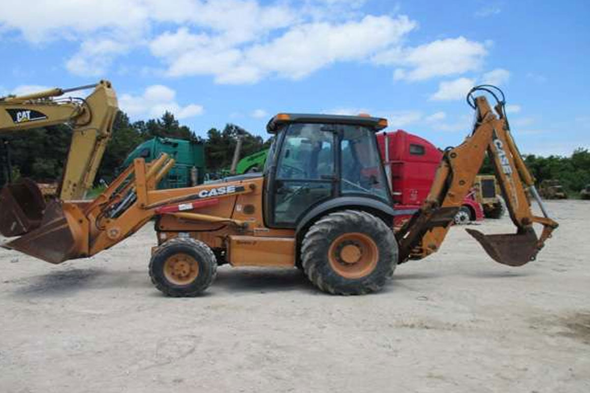 The Case Backhoe Loader And Its Three Major Components
