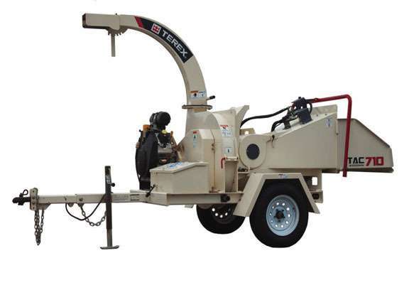 The Amazing New Terex 710 Brush Chipper