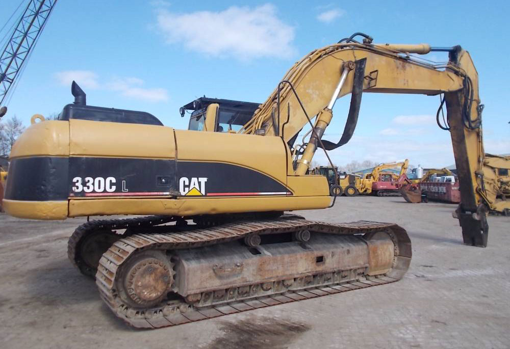 Complete procedure to purchase used Cat 330CL track excavator equipment