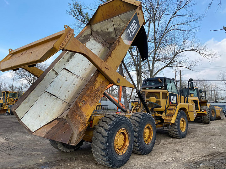 used cat articulated truck