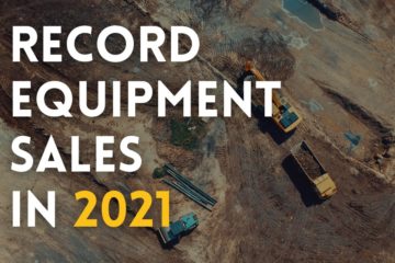 Record Equipment Sales in 2021