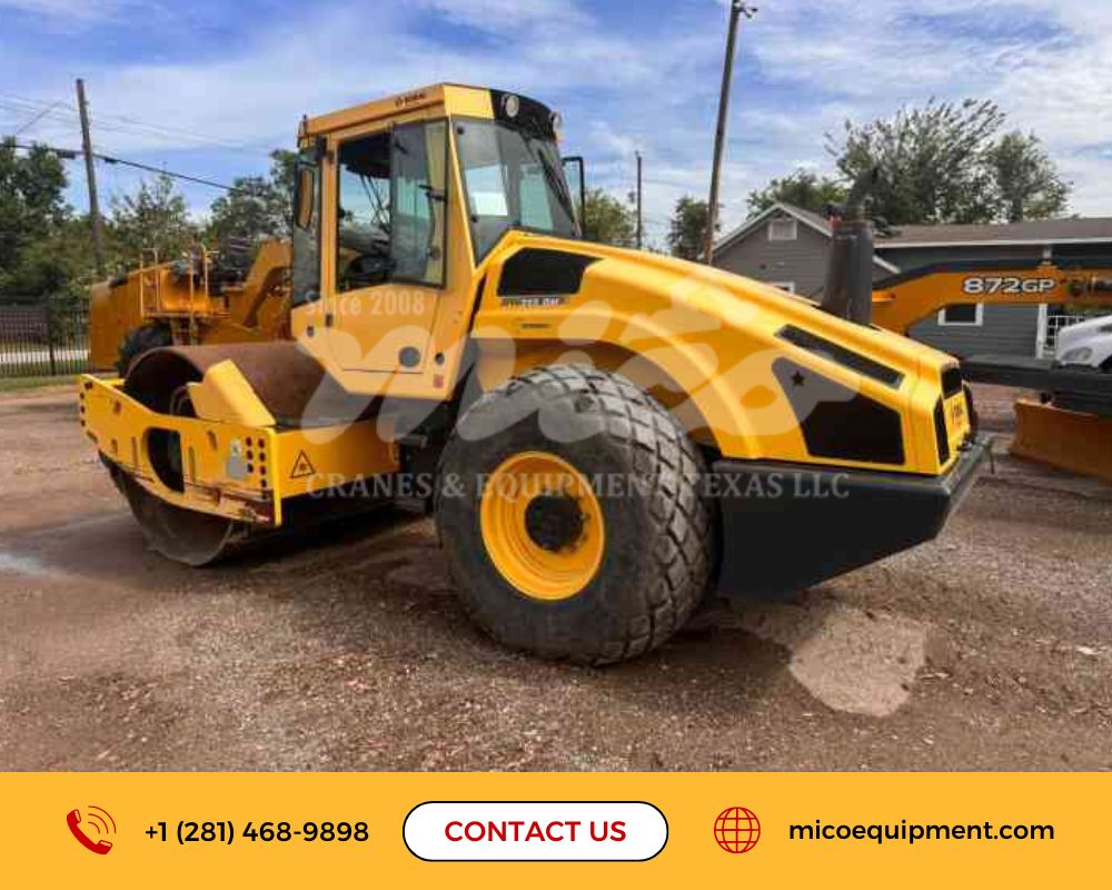 Used 2014 Bomag BW213 Smooth Drum Compactors for Sale in Houston Tx