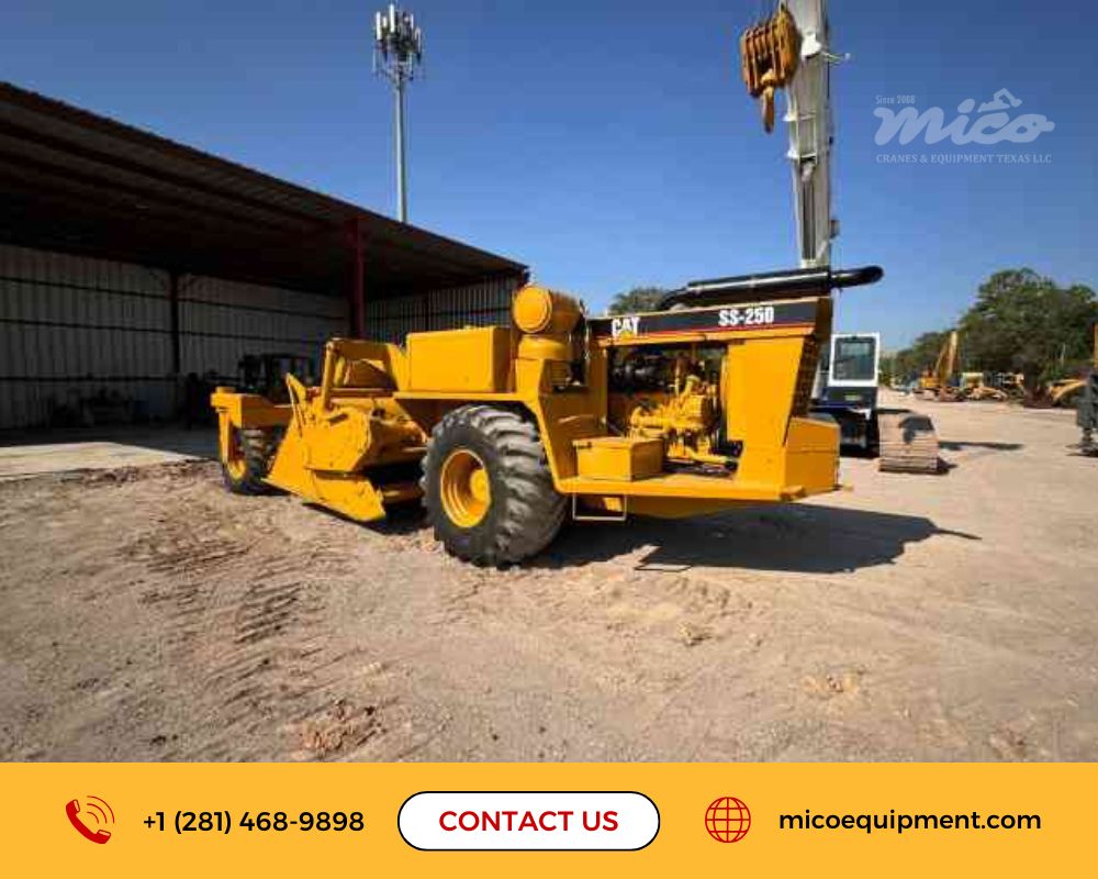 Used 1990 CAT SS-250 Soil Stabilizer for Sale in Houston Texas