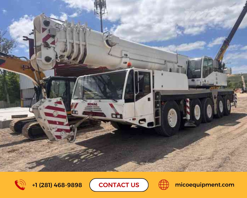 Used DEMAG AC100L All Terrain Crane 2001 for Sale in HOUSTON, TEXAS