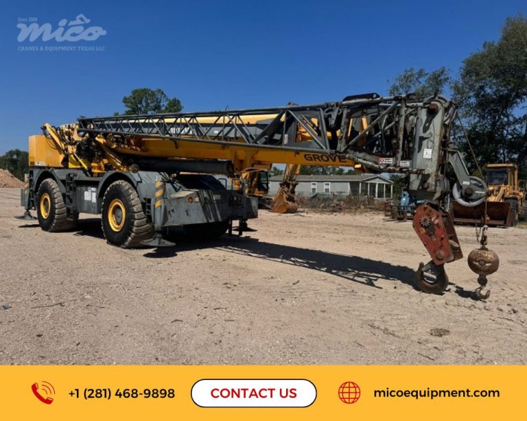2007 Grove RT890E Rough Terrain Crane for Sale