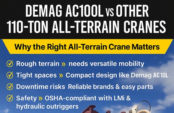 Demag AC100L vs Competing 110-Ton AT Cranes