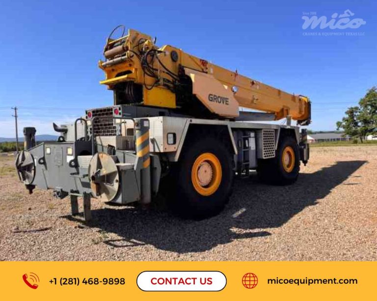 How to Safely Operate a 2009 Grove Rough Terrain Crane