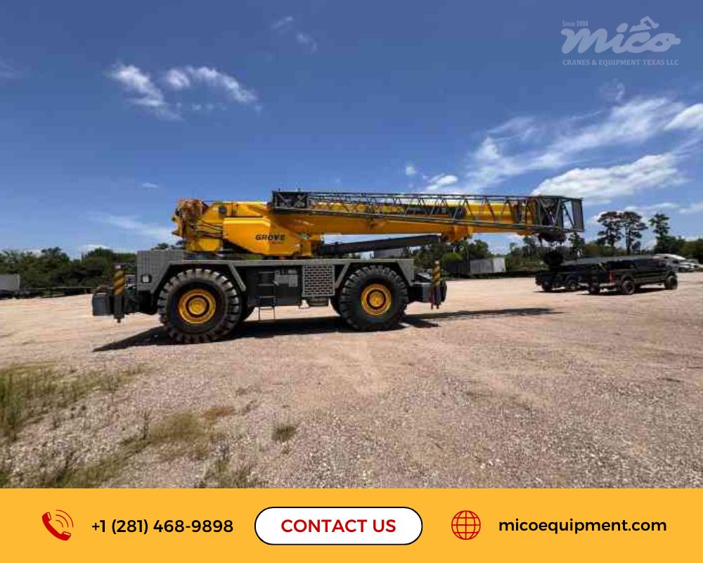 Used 2013 Grove RT9130E-2 Rough Terrain Crane for Sale in HOUSTON, TX
