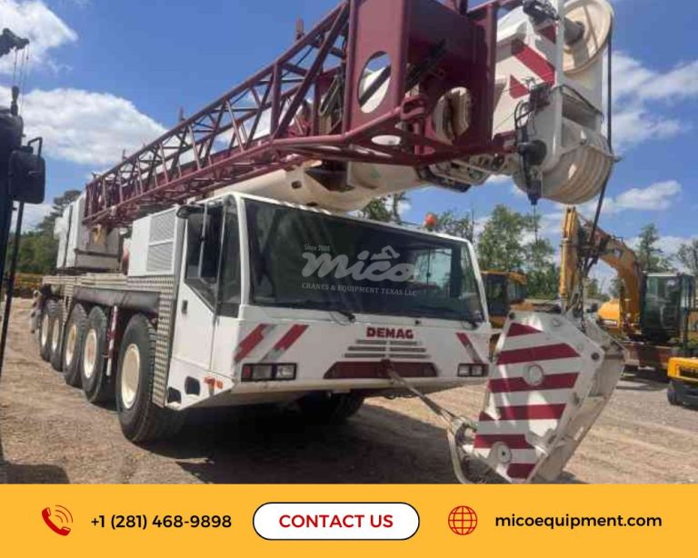 Used DEMAG All Terrain Crane for Sale in Houston, Texas