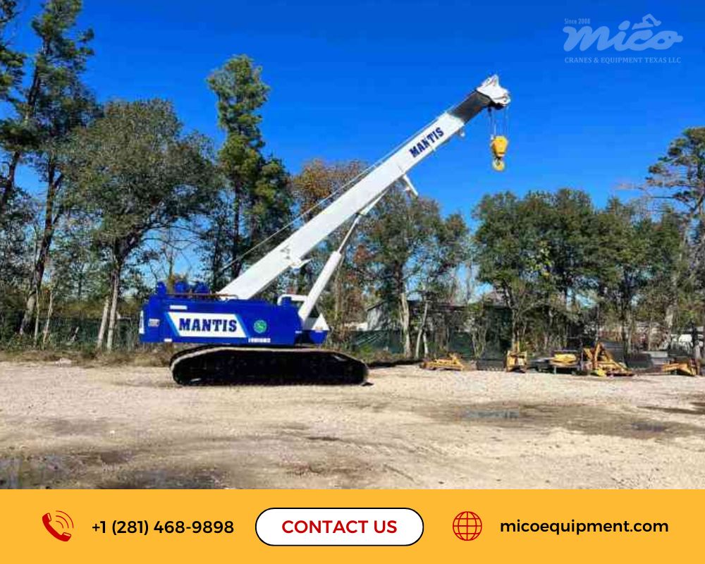 Used MANTIS 10010MX Crawler Crane for Sale in HOUSTON, TEXAS