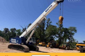 Used Tadano MANTIS Crawler Crane for Sale in Houston, Texas