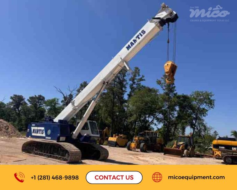 Used Tadano MANTIS Crawler Crane for Sale in Houston, Texas