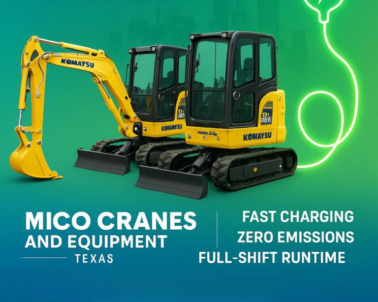 Bauma 2025: Komatsu Launches Mini Electric Excavators