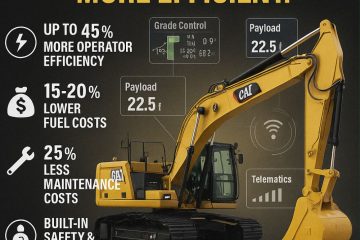 Caterpillar Introduced Next-Gen Hydraulic Excavators