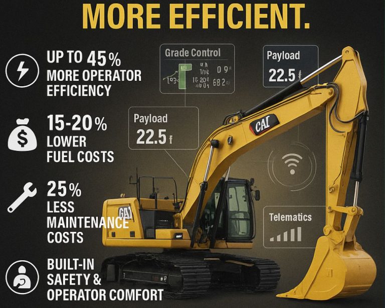 Caterpillar Introduced Next-Gen Hydraulic Excavators