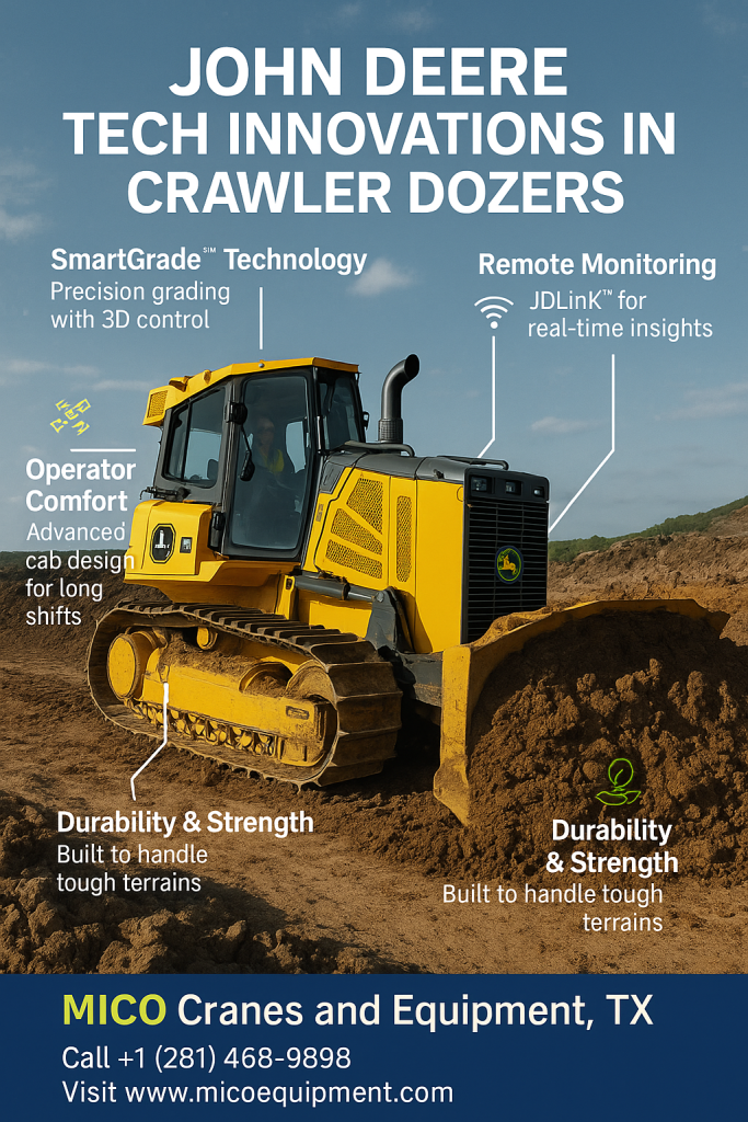 John Deere Tech Innovations in Crawler Dozers