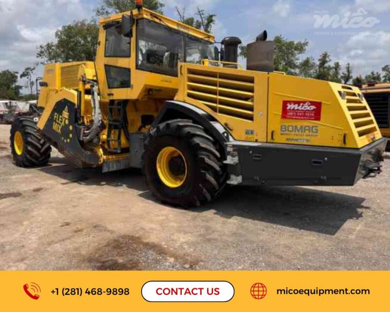 BOMAG Live Demo: Soil Stabilization with Liquid Additives