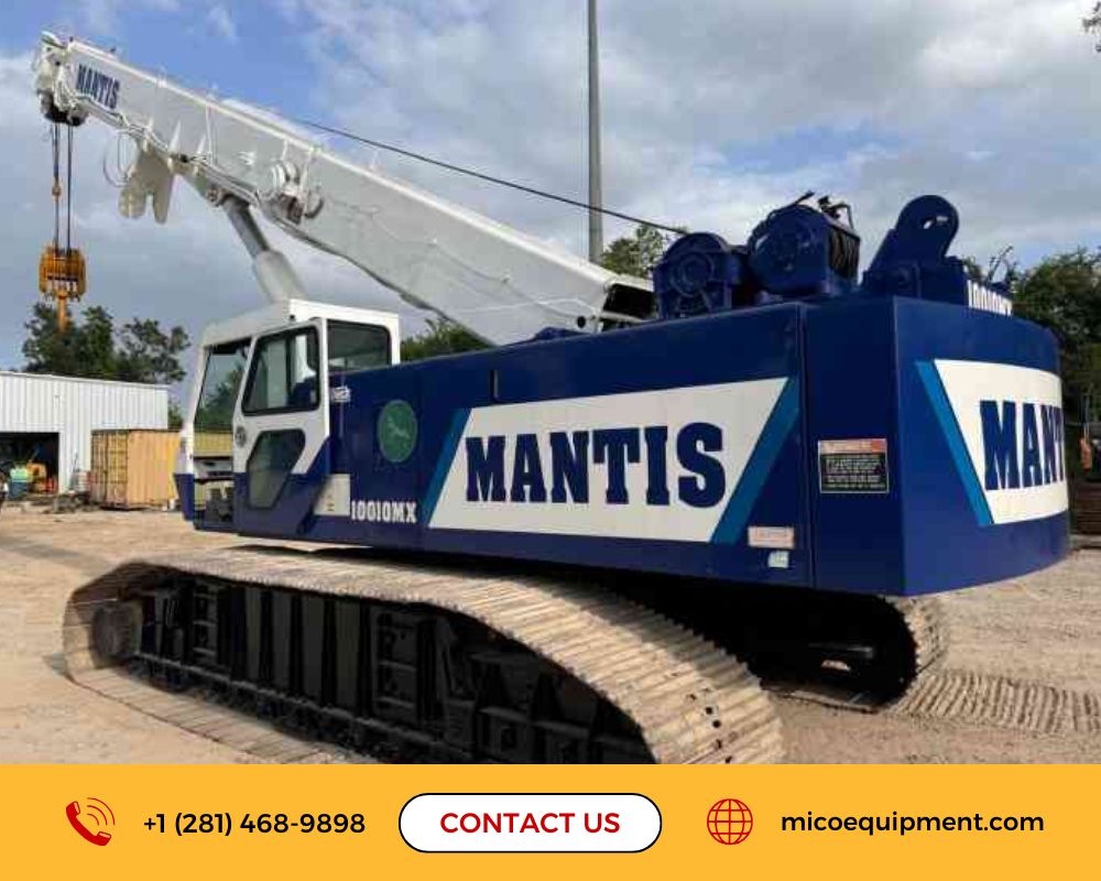 TADANO MANTIS Crawler Cranes Meet Houston’s Construction Boom