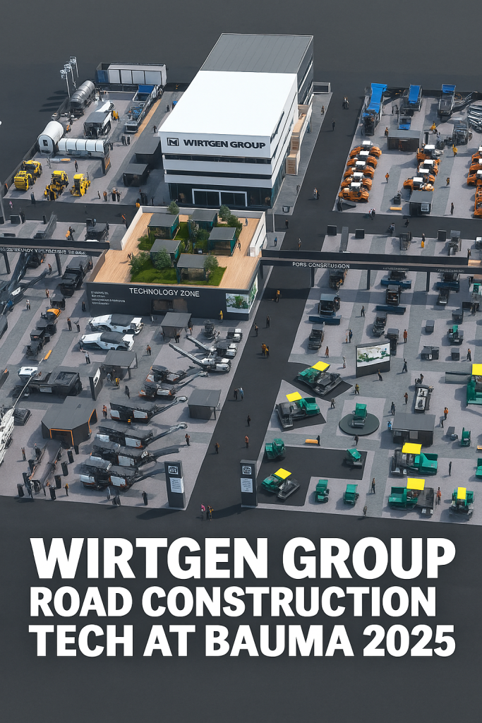 WIRTGEN Group Road Construction Tech at Bauma