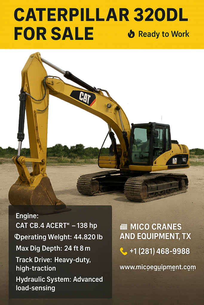 CATERPILLAR 320DL Excavator for Sale