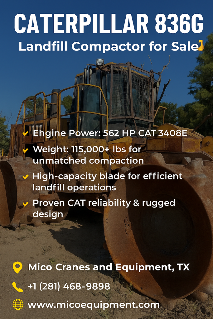 CATERPILLAR 836G Landfill Compactors for Sale