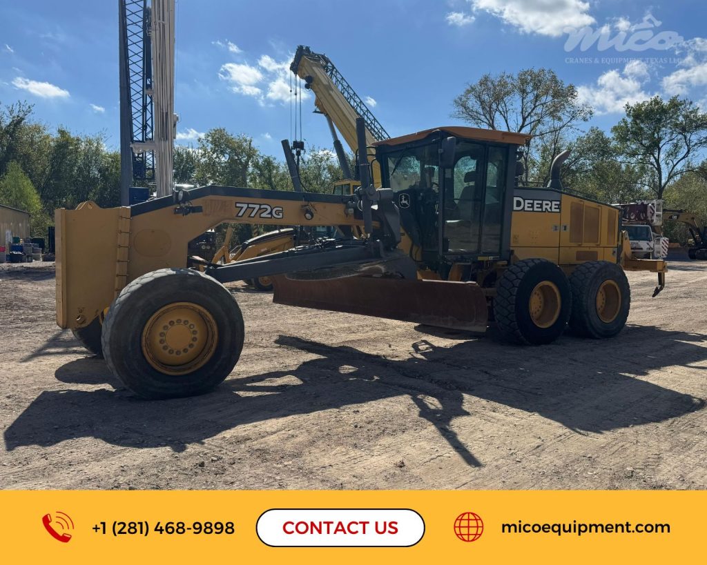 Maintenance Challenges for 2014 John Deere 772G Motor Grader