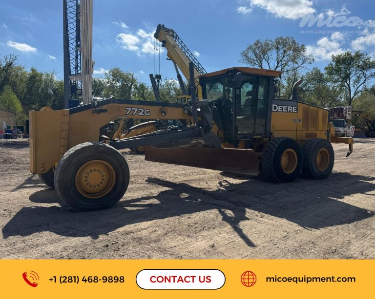 Maintenance Challenges: 2014 John Deere 772G Motor Grader