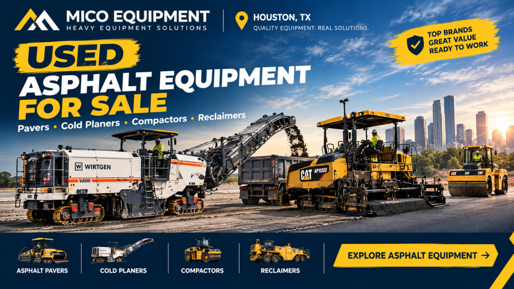 used asphalt equipment for sale