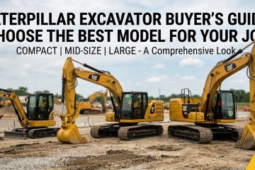 Best CAT Excavators for Construction