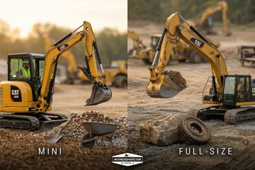 Mini vs Full-Size Excavator