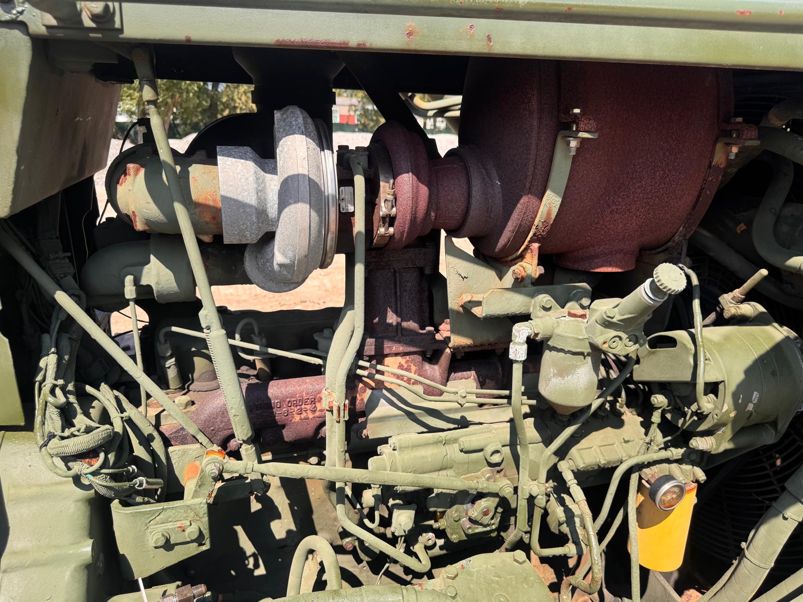 1987 CAT D7G Ex-Army Dozer Diesel Engine and Turbocharger Assembly