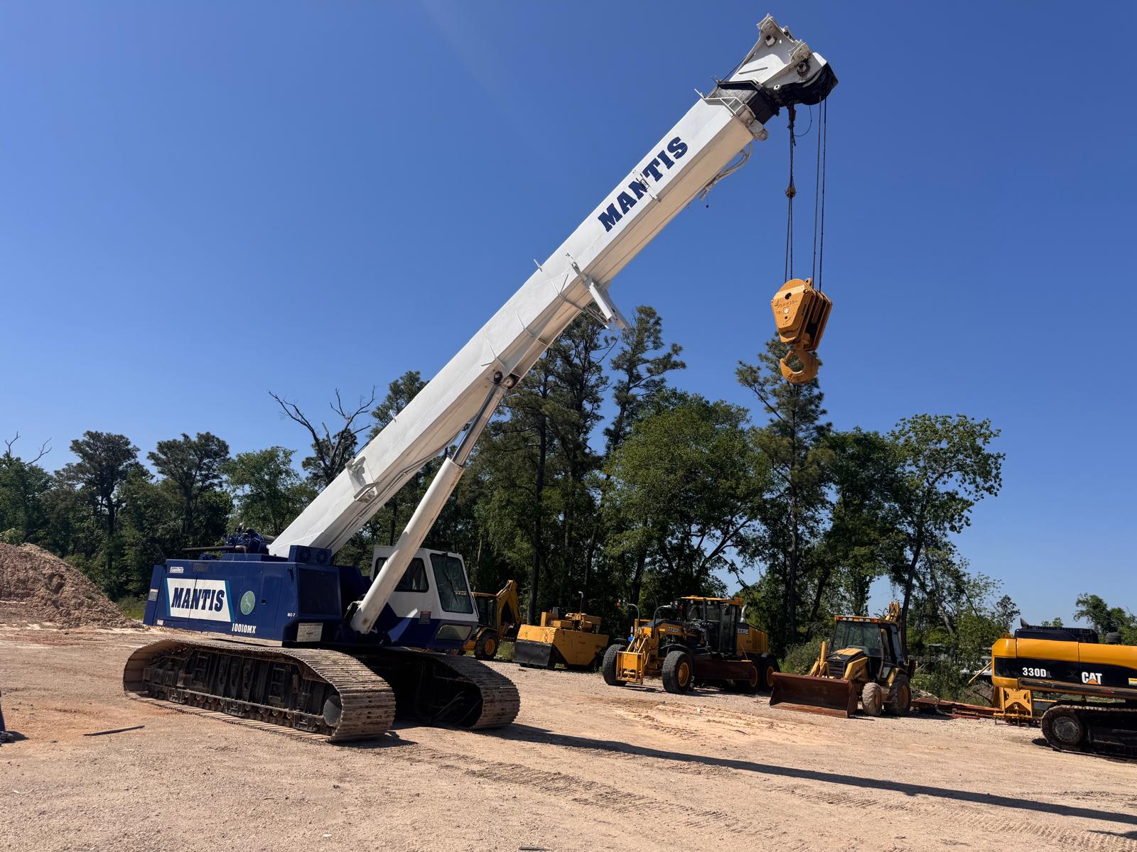 Used 2003 MANTIS 10010MX Tadano Crawler Crane