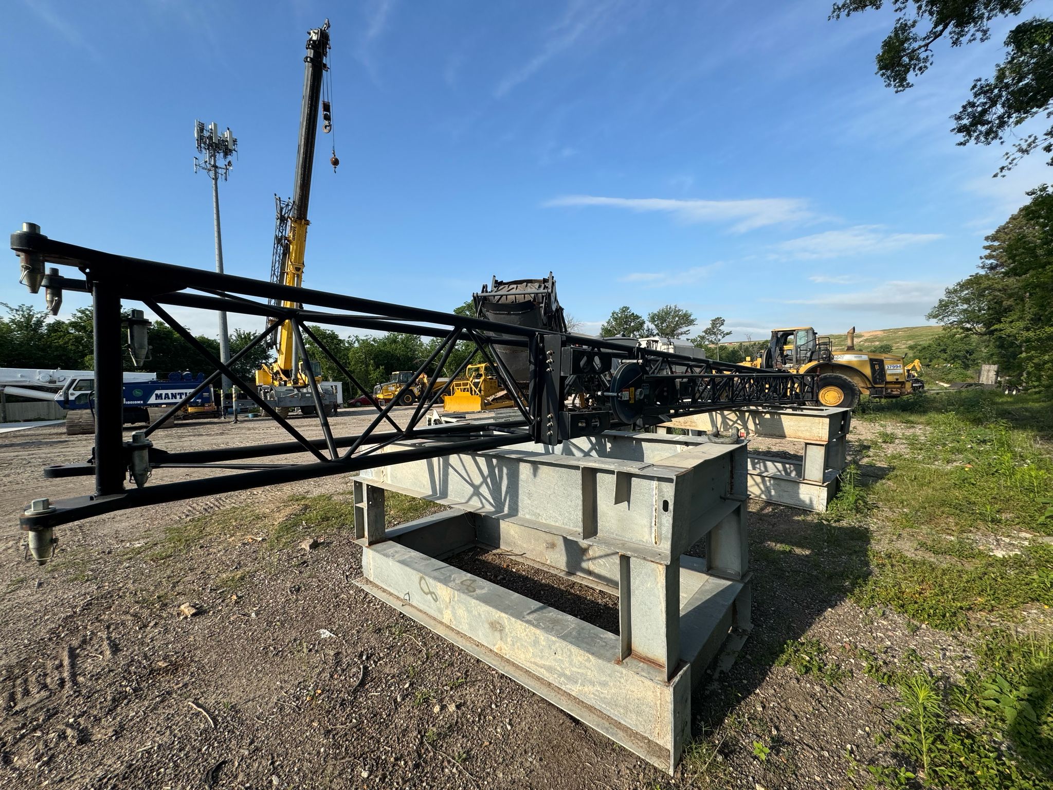 2003 Tadano Mantis 10010MX Lattice Jib Extension Heavy Equipment Attachment