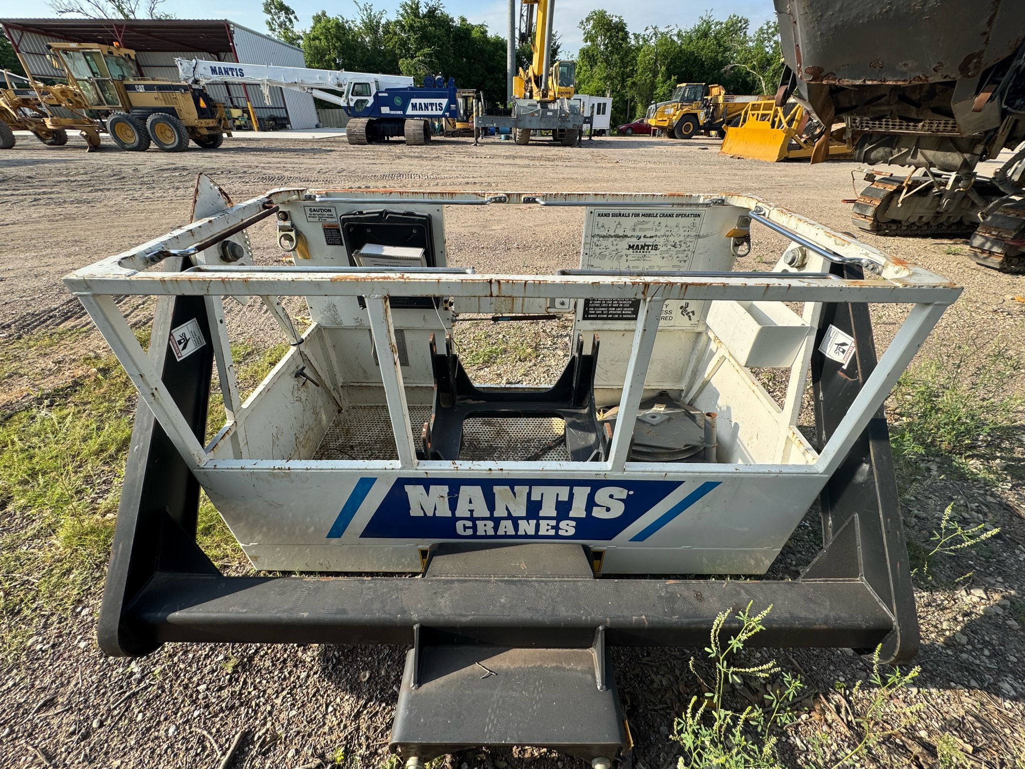 2003 Tadano Mantis 10010MX Work Platform Basket Heavy Crane Attachment