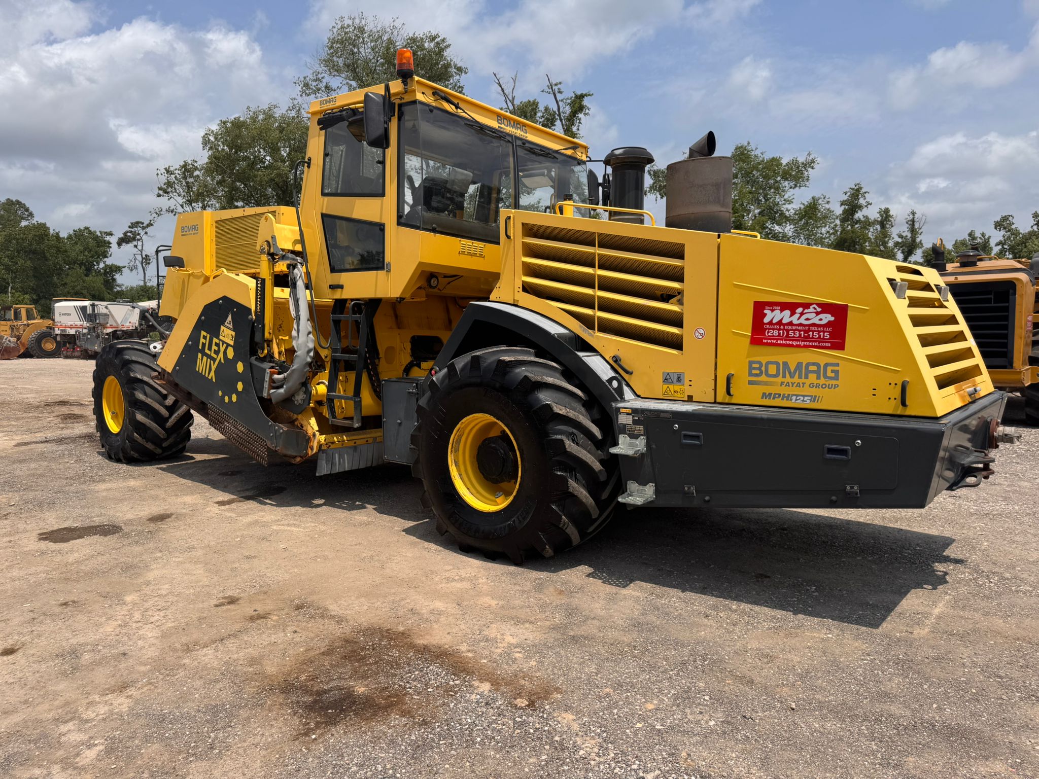 2012 Bomag MPH125 Soil Stabilizer Reclaimer