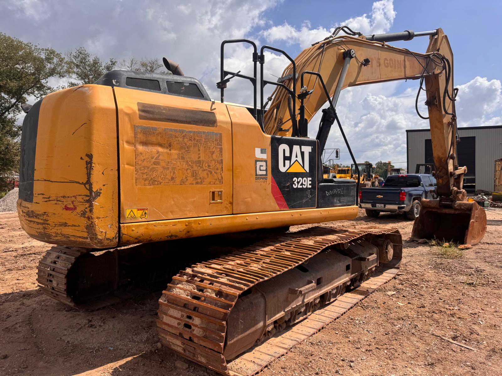 2014 Caterpillar 329EL Crawler Excavator Body & Counterweight