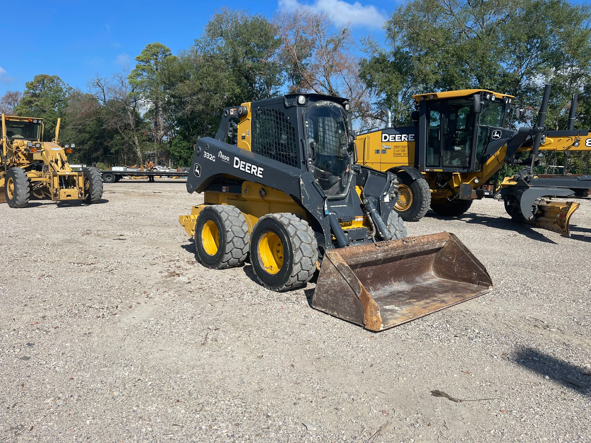 2019 John Deere 332G Wheel Skid Steer Loader