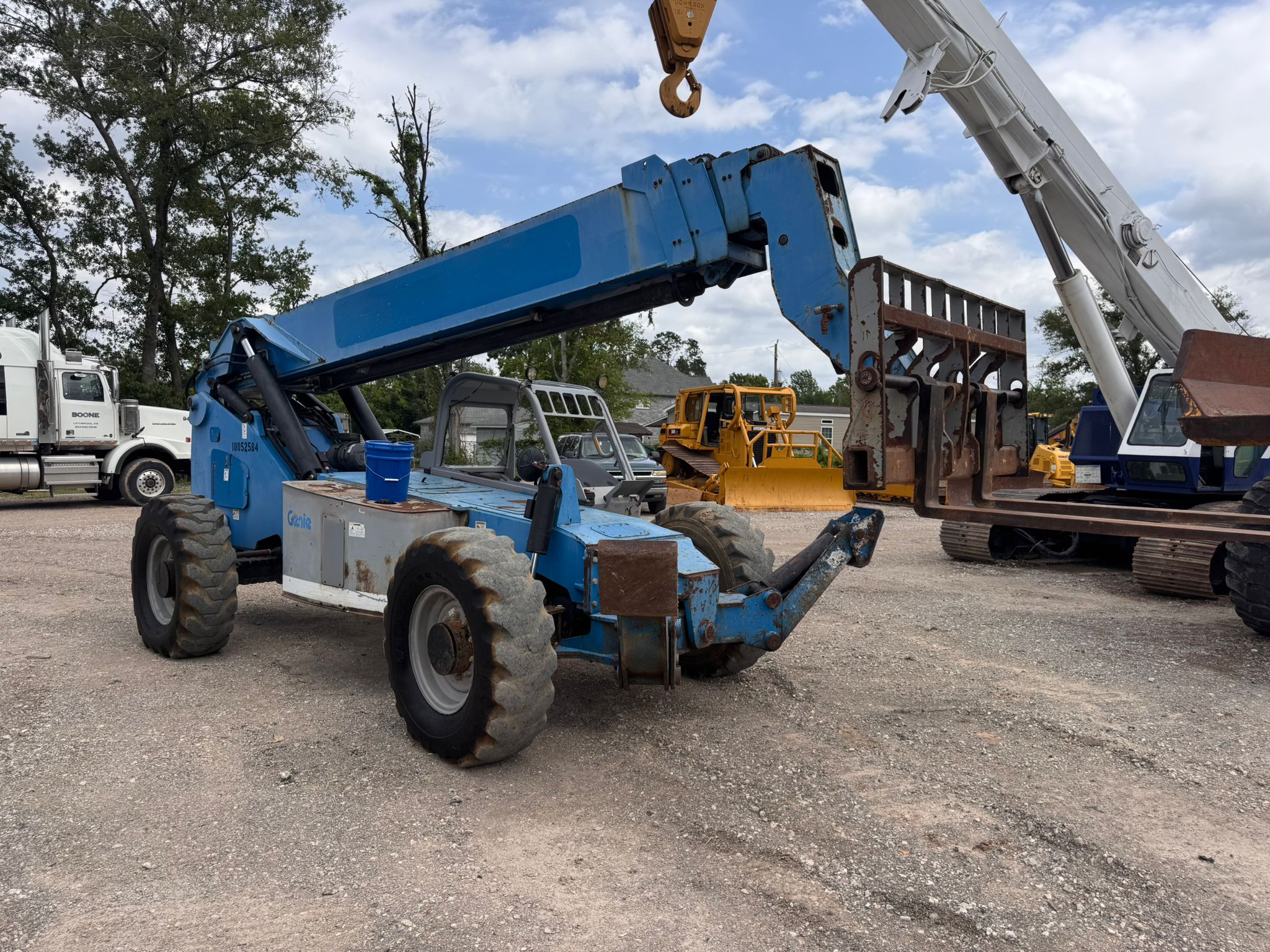 Telehandler Forklift Rental Houston TX | Genie GTH1056 for Rent | Mico ...
