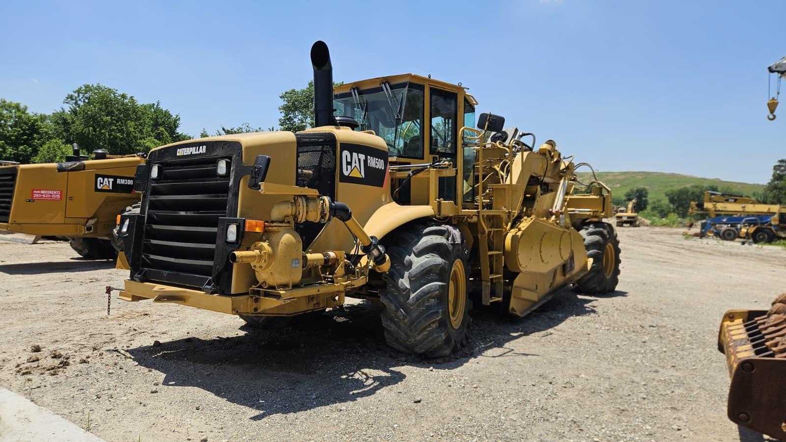 2007 CAT RM-500 Soil Stabilizer Reclaimer